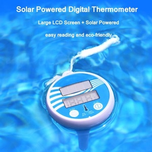 Màn Hình LCD Không Thấm Nước Nhiệt Kế Kỹ Thuật Số Bể Bơi Không Dây Đo Nhiệt Độ Bể Cá Nổi Nhỏ Nước Tắm Spa - Product Image 6