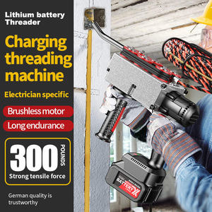 Brushless Lithium-ion Automatic Electrician Tools Stringing Machine Wire Threading Cable 110/220V 1year Mzs0121 Liner <b>Puller</b> Too - Product Image 4