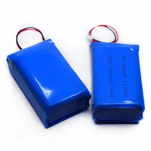 Özel 3.7v 1500mah lityum 2s lipo pil paketi 7.4v 103048 803048 kamera POS terminali için GPS sistemi USB fanlar yazarkasa