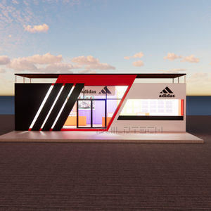 40ft Flatpack Container Shop Digital Retail Station Shoes Display Unit Modular Expo Smart Kiosk à <span class=keywords><strong>Paris</strong></span> - Product Image 3