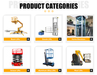Plateforme élévatrice industrielle verticale hydraulique pour marchandises 1T 2T 3T 4T 5T, pour deux ou trois étages