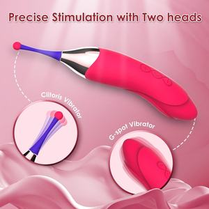 Vibrador Dildo Silencioso com <span class=keywords><strong>7</strong></span> Funções de Alta Frequência, Estimulador Anal, Clitoriano e de Mamilo, Vibrador para Ponto G - Product Image 2