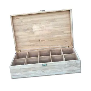 木制香料盒印度美丽雕刻马萨拉盒印度木制香料盒厨房香料