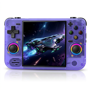 Consola de Videojuegos Portátil con Pantalla IPS de 3.5 Pulgadas y Resolución de 640x480, 64 GB de Almacenamiento y 10000 Juegos, Sistema Operativo Linux - Product Image 1