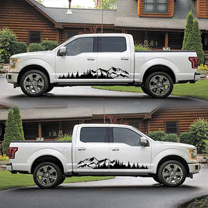 Décalcomanie de montagne Off-road <span class=keywords><strong>4x4</strong></span> Mountain Graphic Sticker Car Body Sticker Door Side Sticker Design For Mountain Bike - Product Image 4