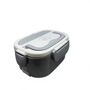 Boîte à lunch électrique en acier inoxydable, très vendue, pour voiture et maison, avec sac de transport - Product Image 2