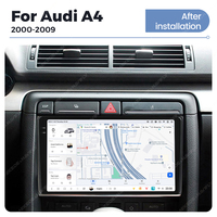 DUDUAUTO DUDU7 Android 13 Radio coche 12G+512G navegación GPS reproductor de vídeo Multimedia para Audi A4 2 B6 3 B7 2000-2009