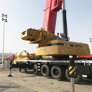 מנוף משאית 125 טון STC1250 מנוף נייד הידראולי כבד עם זרוע בעלת 5 חלקים - Product Image 5