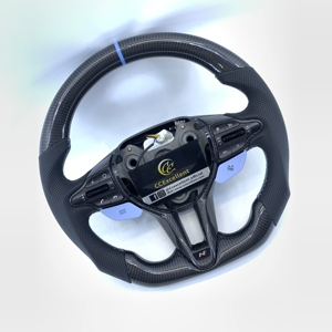 Volante de Fibra de Carbono de Buena Calidad a Bajo Precio con Luz LED para <span class=keywords><strong>Hyundai</strong></span> <span class=keywords><strong>I20</strong></span>/I30n/Elantra <span class=keywords><strong>N</strong></span> <span class=keywords><strong>2021</strong></span> - Product Image 4