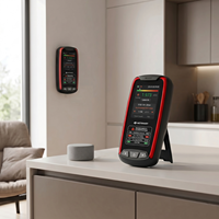 Détecteur de radon numérique pour sous-sol, moniteur de gaz radon haute précision avec alarme, dispositif domestique de prévention du cancer pulmonaire