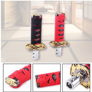 高品質カーシフトギアノブマニュアルユニバーサルサムライソードデザイン、ハンドル長さ15cm、カタナスタイル。 - Product Image 3