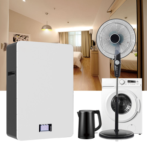 แบตเตอรี่ติดผนัง SOLAR Safe 51.2V 200ah 10kwh ลิเธียมแบบ Deep Cycle พร้อมระบบ BMS สำหรับสำรองไฟบ้าน BR-LFP-51.2/200 LCD - Product Image 2