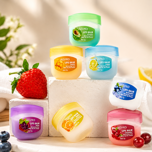 Ensemble de baumes à lèvres aromatisés aux fruits 8 en 1, soin des lèvres hydratant naturel et biologique, coffret cadeau pour enfants et adultes, OEM - Product Image 3