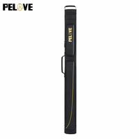Étui de queue de billard PELOVE 1/2 en cuir imperméable de haute qualité, fabriqué en usine, avec logo personnalisé OEM