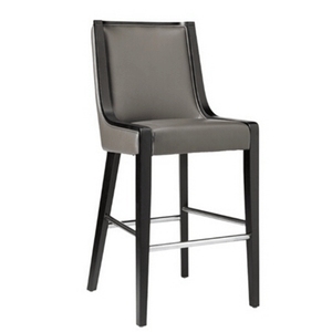 हॉट सेल आधुनिक ब्लैक लेदर हाई काउंटर हाइट बार चेयर स्टूल बीसी-196 को अनुकूलित करें - Product Image 4
