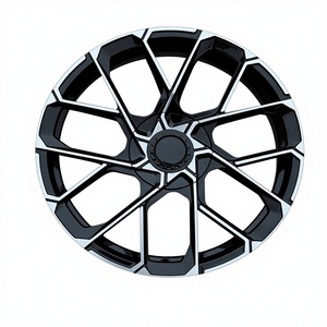Jante en alliage forgé noir 18*8 PCD112mm ET 35mm, design multi-rayons, compatible E46 E92 F30 pour <span class=keywords><strong>Golf</strong></span>, ajustement universel - Product Image 4