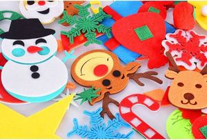 Árbol de Navidad de Fieltro para Niños Pequeños, con Adornos Desmontables, 51 Piezas, Juego de Adornos de Fieltro para Árbol de Navidad, Venta Caliente de Fábrica - Product Image 5