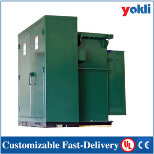 Transformador montado en almohadilla de 4000kVA, certificación UL <span class=keywords><strong>completa</strong></span>, personalizable y 6-8 semanas para la entrega - Product Image 2