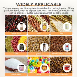 Hiệu quả cao bốn đầu cân điền máy cho Đậu Nành Đậu đỏ gạo bao bì thực phẩm - Product Image 6