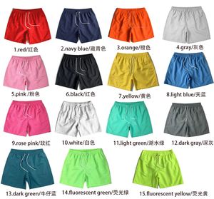 Custom <b>Mens</b> Swim Quick Dry 100% Polyester Customized Logo Summer Solid Color <b>Knee</b>-<b>Length</b> Beach <b>Shorts</b> for <b>Men</b> - Product Image 6
