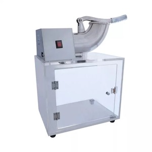 Máy Làm Tuyết Hình Nón Acrylic Máy Nghiền Đá Hai Lưỡi Bằng Thép Không Gỉ Máy Cạo Đá Trơn Tru - Product Image 6