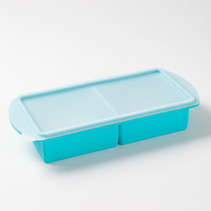 Moule à glaçons en silicone de qualité alimentaire avec couvercle, bac à glaçons et boîte de rangement pour whisky et boissons – Vente en gros - Product Image 5