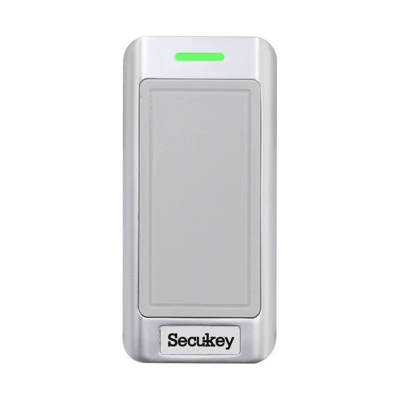 Secukey preço da fábrica S9-RX rfid, leitor de controle de acesso à prova d' água do metal e/h/mf sistema de controle de acesso do leitor