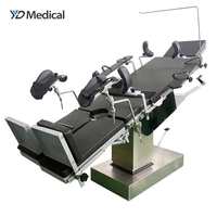 Table d'opération manuelle robuste Yuda SST-1, lit chirurgical, lit d'hôpital, soins intensifs, traumatologie, chirurgie orthopédique, réglable multi-positions, CE
