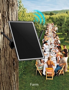 Nouveau routeur solaire 4G LTE longue portée, étanche IP66, sans fil, extérieur, 15W, routeur CPE WiFi 4G avec carte SIM - Product Image 1