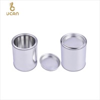 Boîtes de peinture vides en fer blanc rondes 100ml 250ml 500ml 1 litre Pint Quart Aérosol Usage chimique