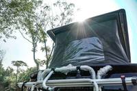Prix de gros pour camping-car, toit relevable en aluminium triangulaire à coque rigide, location