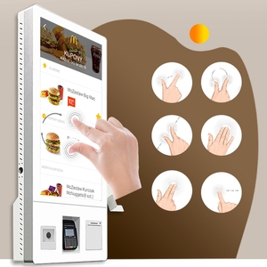 Nhà hàng siêu thị RFID tự thanh toán thiết bị đầu cuối điện tử thông minh kỹ thuật số kiểm tra <span class=keywords><strong>kiosk</strong></span> tự thanh toán Máy <span class=keywords><strong>kiosk</strong></span> cho cửa hàng - Product Image 4