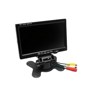 Gayintt AHD 1080p 7 inch TFT <span class=keywords><strong>LCD</strong></span> màn hình màu Màn hình rộng cho hệ thống đỗ xe xe phía sau xem máy ảnh màn hình di động 12-24V với AV - Product Image 1