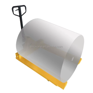 Handling Forklifts Heavy Duty 1 1.5 1.8 2 T Ton <b>Manual</b> Paper Roll Hydraulic Pallet Truck Trolley - Product Image 1