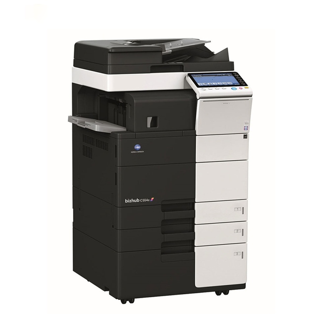 Low Price Fotocopiadora Remanufactured Konica Minolta Photocopier C454 Color Printer Scanner and Photocopy Machine A3 Copier