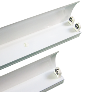 Lampe fluorescente à <span class=keywords><strong>tube</strong></span> LED T8 18w 4100k de 120 cm (4 pieds), remplacement, support, réflecteur, luminaire pour tableau noir de supermarché - Product Image 1