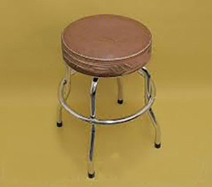 <span class=keywords><strong>Tabouret</strong></span> <span class=keywords><strong>de</strong></span> <span class=keywords><strong>bar</strong></span> pivotant chromé, capacité <span class=keywords><strong>de</strong></span> 300lb - Product Image 1