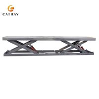 CE-Zertifizierte Kleine Tisch-Elektro-Hydraulik-Scherenhebebühne 100kg Batteriebetriebene Lebensmittel-Hebeplattform für Industrielle Anwendungen