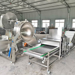 غلاية الكراميل التجارية آلة الفشار الذرة خط معالجة الفشار - Product Image 5