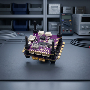 BLS-04 F7 Flight Tower 60A ชุดควบคุมการบินแบบไร้แปรงถ่าน 4in1 ESC ตัวควบคุมความเร็วสำหรับโดรน FPV อุปกรณ์เสริมสำหรับเครื่องบินโรเตอร์คราฟท์ - Product Image 1