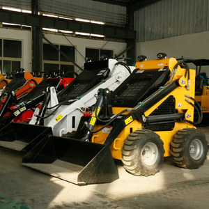Reliable Hydraulic Mini Compact <b>Wheel</b> Skid Steer <b>Small</b> Track Skid Steer for Garden Farm Construction Use Attachments Now - Product Image 6