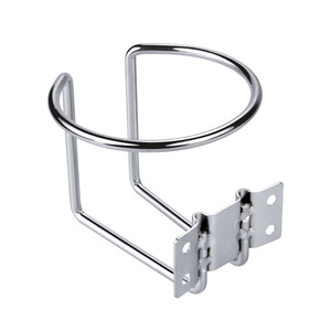 Portavasos de Acero Inoxidable, Montado en la Pared, Individual, Minimalista, Moderno, Ahorra Espacio, Accesorio para Barco/Yate - Product Image 1