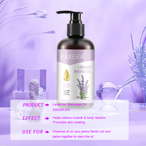 Aceite de Masaje de Lavanda de Marca Propia, Mezcla de Aceites Esenciales Puros para un Masaje Corporal Relajante - Product Image 5