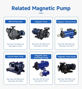 Transcend Bơm Truyền Động Từ Tính Liền Mạch Chống Ăn Mòn Axit <span class=keywords><strong>HCL</strong></span> Ly Tâm Hóa Học Không Niêm Phong Chạy Điện - Product Image 6