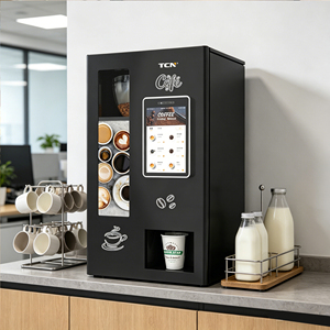 Machine à café compacte de type bureau, entièrement automatique, du grain à la tasse, pour usage commercial, solution pour les entreprises - Product Image 4