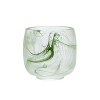 Tasse à thé en verre givré faite à la main, 80 ml, style classique transparent, réutilisable, tasse individuelle pour la dégustation du thé Kung Fu