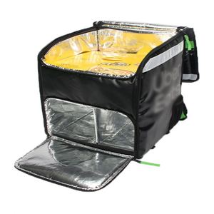 Sac à dos isotherme imperméable personnalisé pour la livraison de pizzas, sac de livraison de nourriture, boîte isotherme souple, sacs isothermes souples - Product Image 3