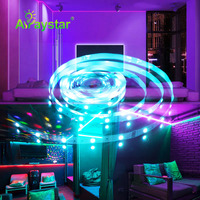 Décoration intérieure à contrôle IR 12V 5m 10m bande lumineuse étanche SMD 5050 LED