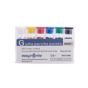 Paket botol endodontik <span class=keywords><strong>Gutta</strong></span> <span class=keywords><strong>Percha</strong></span> lancip 02/04/06 GP poin untuk kedokteran gigi - Product Image 6