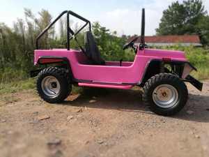Mini Jeep 150cc à essence, buggy des dunes, <span class=keywords><strong>quad</strong></span> ATV pour adultes et adolescents avec 2 places - Product Image 5